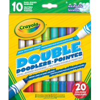Фломастеры Crayola Набор Washable Двусторонние 10 шт (256347.012) Diawest