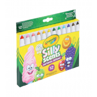 Фломастеры Crayola Набор Silly Scents Washable Широкая линия с ароматом 12 шт (256352.012) Diawest