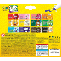 Фломастеры Crayola Набор Silly Scents Washable Широкая линия с ароматом 12 шт (256352.012) Diawest