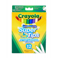 Фломастери Crayola Набір Washable 12 шт (256252.012) Diawest