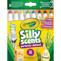 Фломастеры Crayola Набор Silly Scents Шутник Washable с ароматом, 8 шт (256346.012) Diawest