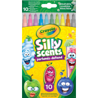 Фломастеры Crayola Набор Silly Scents Washable Тонкая линия с ароматом 10 шт (256340.024) Diawest