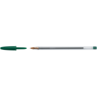 Ручка шариковая Bic Cristal, зеленая (bc875976) Diawest