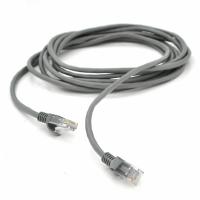 Патч-корд 30м, RJ-45, Cat.5e, CCA, биметалл, серый Ritar (PCR-CCA/30G / 00229) Diawest