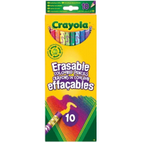 Карандаши цветные Crayola стирающихся 10 шт (256247.024) Diawest