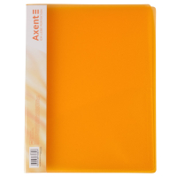 Папка-скоросшиватель Axent A4 700 мкм Прозрачная оранжевая (1304-25-A) Diawest