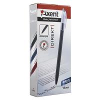 Ручка кулькова Axent Direkt, black (AB1002-01-А) Diawest