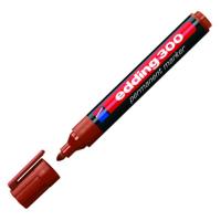 Маркер Edding Permanent e-300 1,5-3 мм, round tip, waterproof, brown (300/07) Diawest