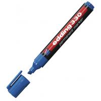 Маркер Edding Permanent e-330 1-5 мм, chisel tip, waterproof, blue (330/03) Diawest
