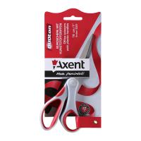 Ножиці Axent Duoton, 18см, gray-red (6301-06-А) Diawest