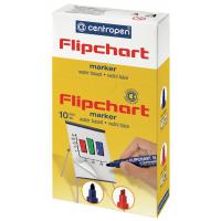 Маркер Centropen Flipchart 8560 1-4,6 мм, chisel tip, red (8560/02) Diawest