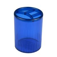 Підставка для ручок Delta by Axent Stationery glass-stand, 4 compartments, blue (D4009-02) Diawest
