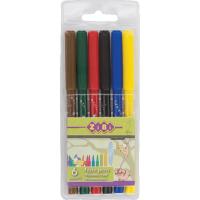 Фломастеры ZiBi 6 colors (ZB.2801) Diawest