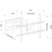 Кронштейн Charmount CT-WPLB-T800 Diawest