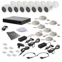 Комплект видеонаблюдения Tecsar 8OUT 5MEGA (000008810) Diawest