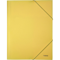 Папка на резинках Axent A4 430 мкм Pastelini yellow (1504-26-A) Diawest