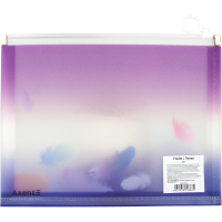 Папка на блискавці Axent А5 zip-lock Colourful Feather 03 (1462-93-A) Diawest