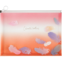 Папка на блискавці Axent А4 zip-lock Colourful Feather 04 (1452-94-A) Diawest