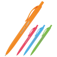 Ручка масляна Axent Сolibri автоматична Синя 0.7 мм (AB1062-02-A) Diawest