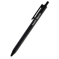 Ручка масляная Axent Reporter автоматическая Черная 0.7 мм (AB1065-01-A) Diawest