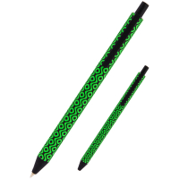 Ручка кулькова Axent Snake зелена автоматична Синя 0.5 мм (AB1092-04-A) Diawest