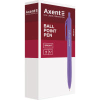 Ручка шариковая Axent Bright автоматическая Синяя 0.7 мм (AB1079-02-A) Diawest