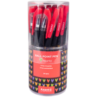 Ручка шариковая Axent Hearts синяя (AB1049-16-A) Diawest