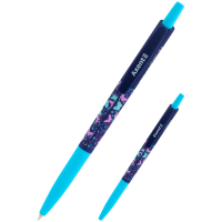 Ручка кулькова Axent Butterflies автоматична Синя 0.5 мм (AB1090-18-A) Diawest