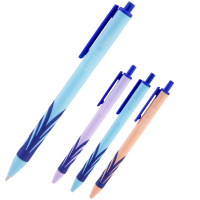 Ручка кулькова Axent Wave автоматична Синя 0.5 мм (AB1091-02-A) Diawest
