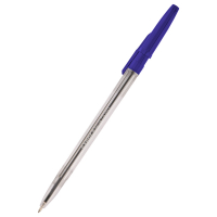 Ручка шариковая Delta by Axent Синяя 0.7 мм Прозрачный корпус (DB2051-02) Diawest