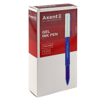 Ручка гелевая Axent College 0.5 мм Синяя (AG1075-02-A) Diawest