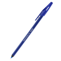 Ручка масляна Delta by Axent Синя 0.7 мм Синій корпус (DB2060-02) Diawest