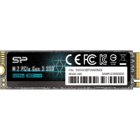 Накопичувач SSD M.2 2280 256GB Silicon Power (SP256GBP34A60M28) Diawest