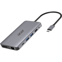 Порт-репликатор Acer 12in1 Type C dongle USB3.2, USB2.0, SD/TF, HDMI, PD, DP ... (HP.DSCAB.009) Diawest