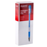 Ручка гелева Axent Пиши-стирай Student, синя (AG1071-02-A) Diawest