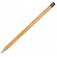 Олівець графітний Koh-i-Noor 1500 2Н (поштучно) (150002H01170) Diawest