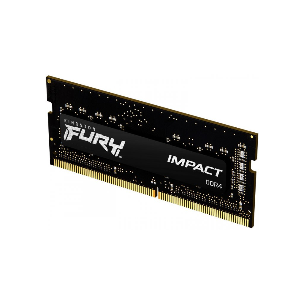 Модуль пам'яті для ноутбука SoDIMM DDR4 8GB 2666 MHz Fury Impact Kingston Fury (ex.HyperX) (KF426S15IB/8) Diawest