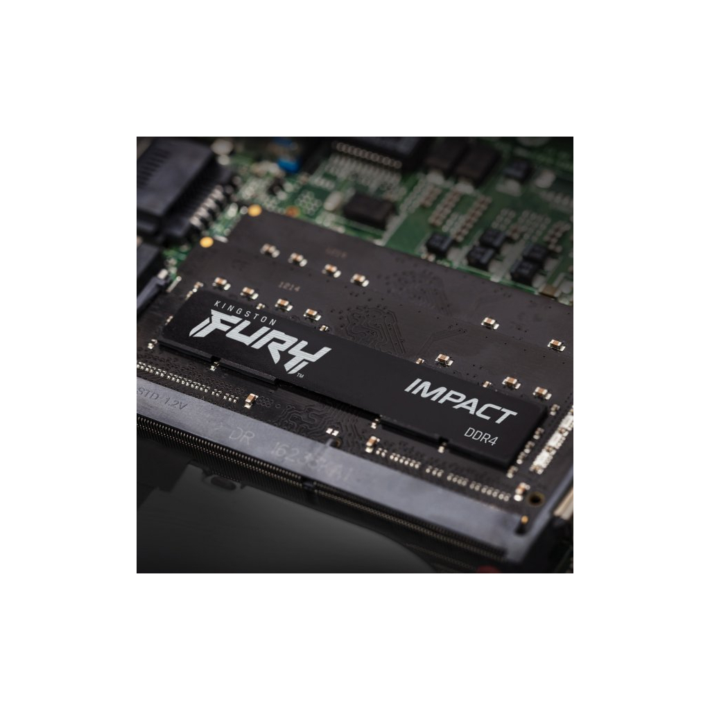Модуль пам'яті для ноутбука SoDIMM DDR4 8GB 2666 MHz Fury Impact Kingston Fury (ex.HyperX) (KF426S15IB/8) Diawest