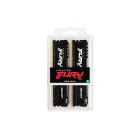 Модуль пам'яті для комп'ютера DDR4 16GB (2x8GB) 3200 MHz Fury Beast Black Kingston Fury (ex.HyperX) (KF432C16BBK2/16) Diawest