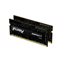 Модуль пам'яті для ноутбука SoDIMM DDR4 16GB (2x8GB) 2666 MHz Fury Impact HyperX (Kingston Fury) (KF426S15IBK2/16) Diawest