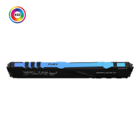 Модуль пам'яті для комп'ютера DDR4 16GB 2666 MHz Fury Beast RGB Kingston Fury (ex.HyperX) (KF426C16BB1A/16) Diawest