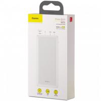 Батарея універсальна Baseus Mini JA Fast charge 3A 30000mAh White (PPJAN-C02 / 676833) Diawest