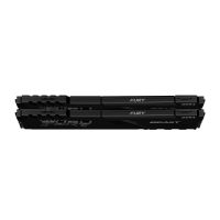 Модуль пам'яті для комп'ютера DDR4 32GB (2x16GB) 2666 MHz Fury Beast Black HyperX (Kingston Fury) (KF426C16BB1K2/32) Diawest