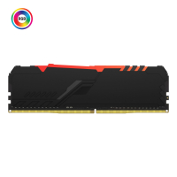 Модуль пам'яті для комп'ютера DDR4 8GB 3600 MHz Fury Beast RGB HyperX (Kingston Fury) (KF436C17BBA/8) Diawest
