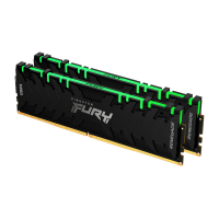 Модуль пам'яті для комп'ютера DDR4 16GB 3200 MHz Fury Renegade RGB HyperX (Kingston Fury) (KF432C16RBAK2/16) Diawest