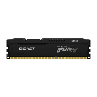 Модуль пам'яті для комп'ютера DDR3 16GB (2x8GB) 1600 MHz Fury Beast Black HyperX (Kingston Fury) (KF316C10BBK2/16) Diawest