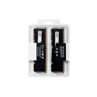 Модуль пам'яті для комп'ютера DDR4 16GB (2x8GB) 3733 MHz Fury Beast RGB HyperX (Kingston Fury) (KF437C19BBAK2/16) Diawest