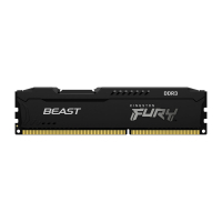 Модуль пам'яті для комп'ютера DDR3 8GB (2x4GB) 1866 MHz Fury Beast Black Kingston Fury (ex.HyperX) (KF318C10BBK2/8) Diawest