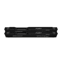 Модуль пам'яті для комп'ютера DDR3 8GB (2x4GB) 1866 MHz Fury Beast Black Kingston Fury (ex.HyperX) (KF318C10BBK2/8) Diawest
