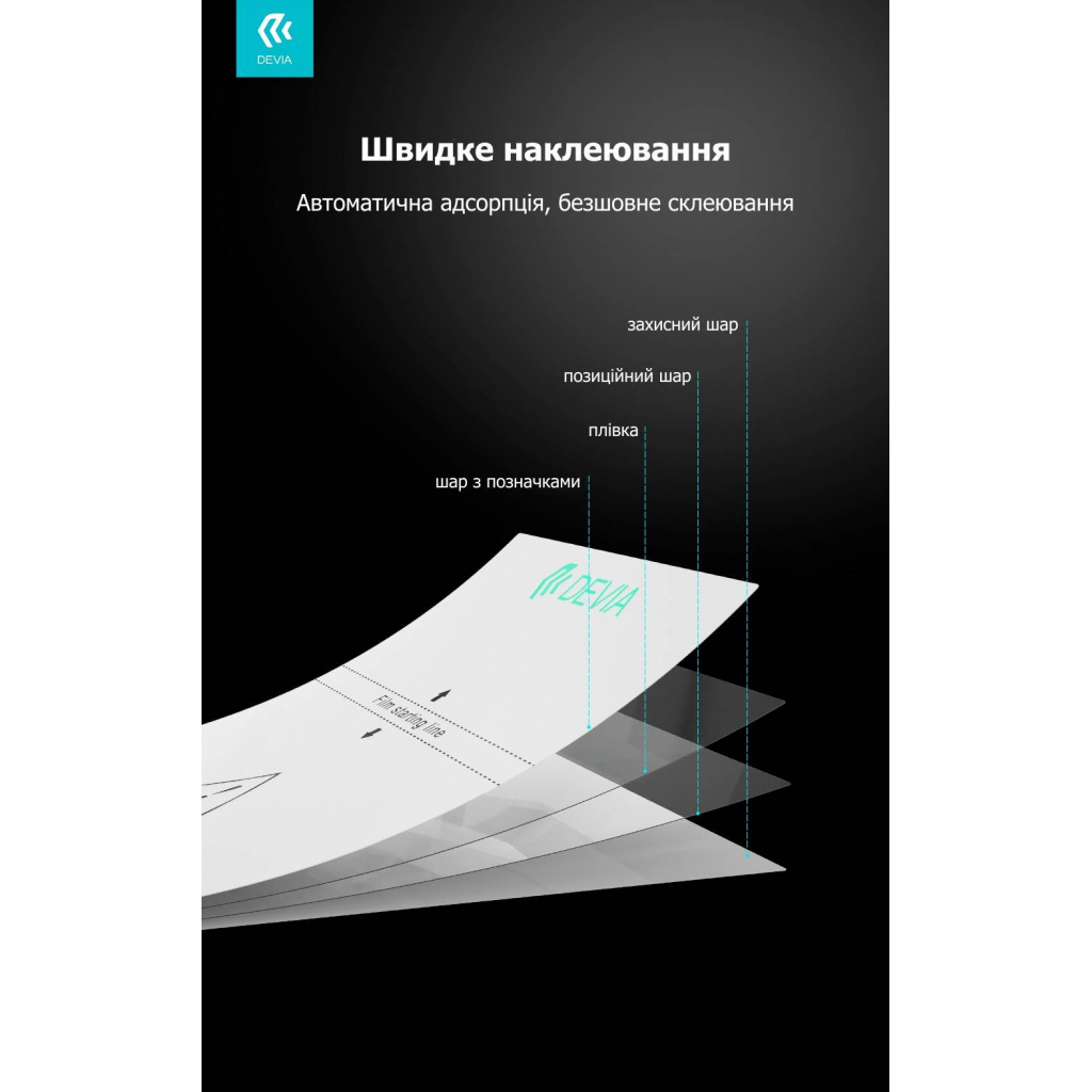 Пленка защитная Devia PRIVACY Samsung Galaxy S20 Plus (DV-SM-S20PL) Diawest